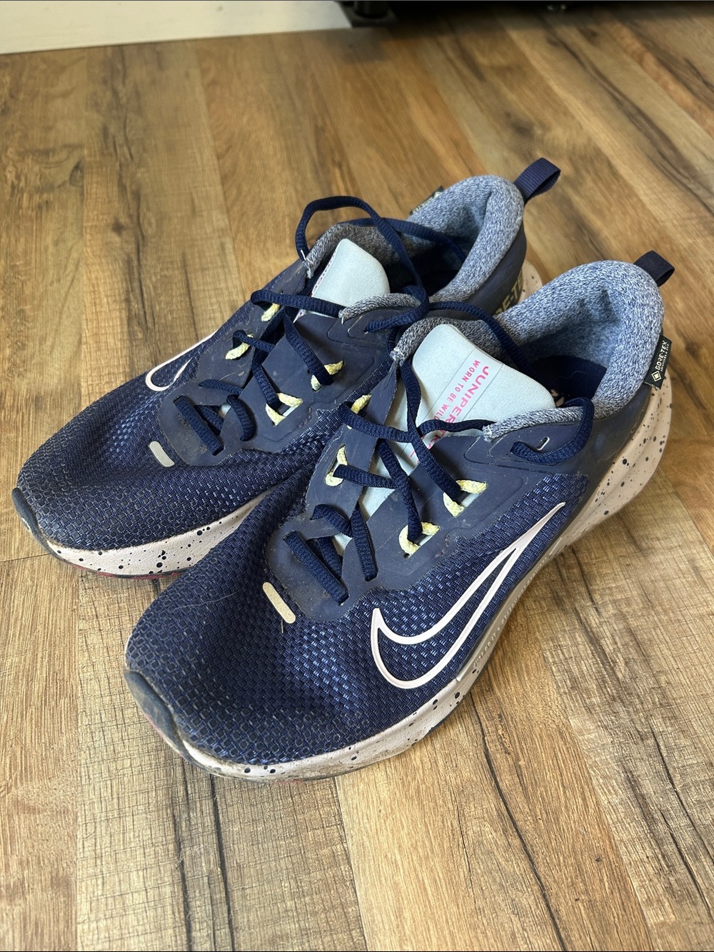 Nike Trail Juniper Navy Blue Running Shoes